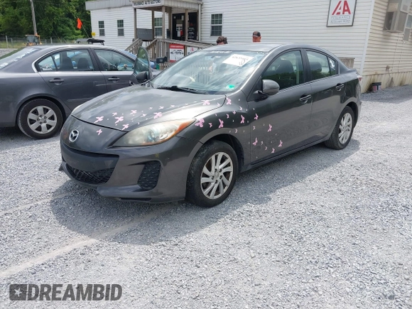 2012 Mazda 3 i Touring with VIN JM1BL1V77C1618684, listed as a IAAI auction lot 42633405 with 329,335 mi miles and . Bid and sale history available at DreamBid. Image 2.