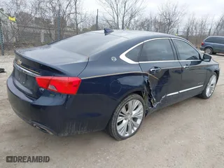 2015 Chevrolet Impala LTZ with VIN 2G1165S36F9149382, listed as a IAAI auction lot 41481211 with 195,516 mi miles. Bid and sale history available at carsss.com. Image 4.
