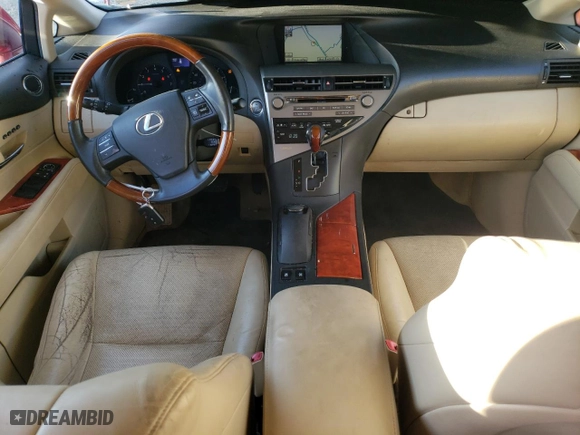 2010 Lexus RX 350 with VIN JTJBK1BA8A2402706, listed as a Copart auction lot 86110144 with NaN miles and Salvage Title. Bid and sale history available at carsss.com. Image 8.