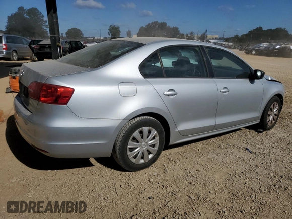2012 Volkswagen Jetta Sedan S w/Sunroof with VIN 3VW2K7AJ8CM407243, listed as a Copart auction lot 76411654 with 71,645 mi miles and Salvage Title. Bid and sale history available at carsss.com. Image 3.