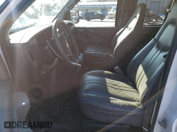 2008 Chevrolet Express Passenger z VIN 1GAHG39K481168968, wystawiony jako Copart lot #45374785 z przebiegiem 44 010 mil mil oraz Czysty tytuł • Clean title. Historia ofert i sprzedaży dostępna na DreamBid. Obrazek 7.