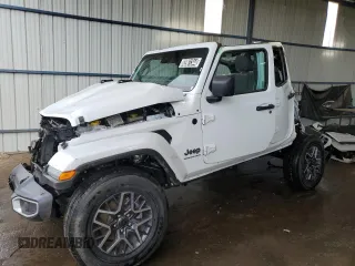 2025 Jeep Wrangler Sahara with VIN 1C4PJXEN0SW500555, listed as a Copart auction lot 83961344 with Not Provided miles and Salvage Title. Bid and sale history available at DreamBid. Image 1.