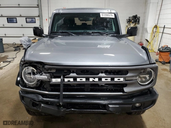 2021 Ford Bronco with VIN 1FMDE5BH0MLB05897, listed as a Copart auction lot 87206574 with 31,541 mi miles and Salvage Title. Bid and sale history available at carsss.com. Image 5.