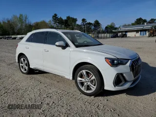 2021 Audi Q3 S line Premium z VIN WA1DECF33M1010053, wystawiony jako Copart lot #54769345 z przebiegiem 46 912 mil mil oraz Szkoda całkowita • Salvage title. Historia ofert i sprzedaży dostępna na DreamBid. Obrazek 4.
