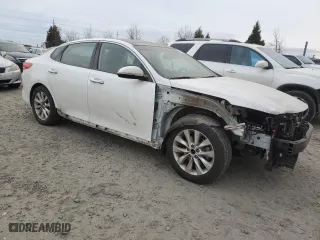 2016 Kia Optima EX with VIN 5XXGU4L39GG078608, listed as a Copart auction lot 43227855 with 178,032 mi miles and Salvage Title. Bid and sale history available at carsss.com. Image 4.