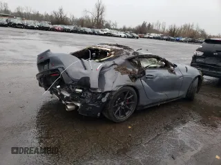 2023 Toyota GR Supra 3.0 with VIN WZ1DB0G04PW055707, listed as a Copart auction lot 87323544 with 0 mi miles and Salvage Title. Bid and sale history available at carsss.com. Image 3.