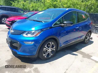 2019 Chevrolet Bolt EV Premier with VIN 1G1FZ6S09K4137605, listed as a IAAI auction lot 42258493 with 45,779 mi miles and . Bid and sale history available at DreamBid. Image 2.