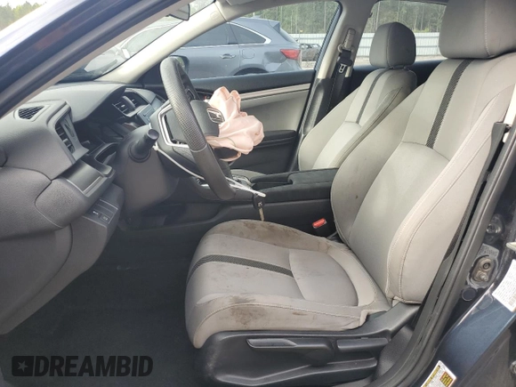 2017 Honda Civic LX with VIN 19XFC2F53HE033738, listed as a Copart auction lot 51534615 with 129,960 mi miles and Salvage Title. Bid and sale history available at DreamBid. Image 7.