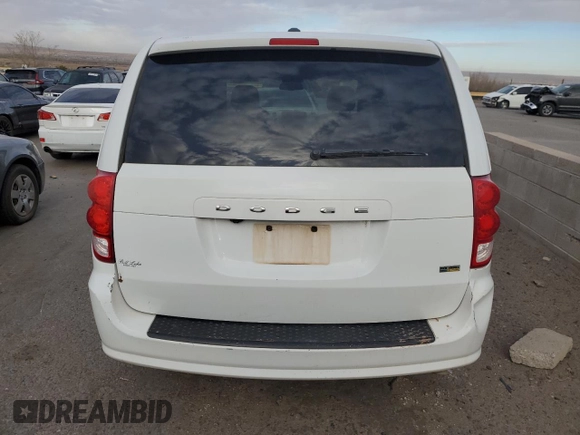 2018 Dodge Grand Caravan SE Plus with VIN 2C4RDGBG3JR206533, listed as a Copart auction lot 46845985 with 265,742 mi miles and Salvage Title. Bid and sale history available at DreamBid. Image 6.