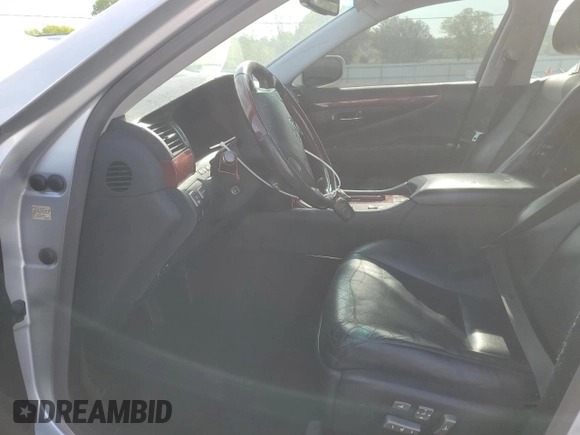 2007 Lexus LS 460 with VIN JTHBL46F575028472, listed as a Copart auction lot 53797385 with 178,194 mi miles and Clean Title. Bid and sale history available at DreamBid. Image 7.