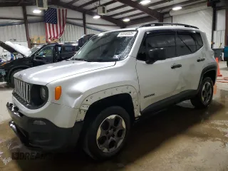 2015 Jeep Renegade Sport with VIN ZACCJBAH4FPB78152, listed as a Copart auction lot 50046525 with 182,540 mi miles and Salvage Title. Bid and sale history available at DreamBid. Image 1.