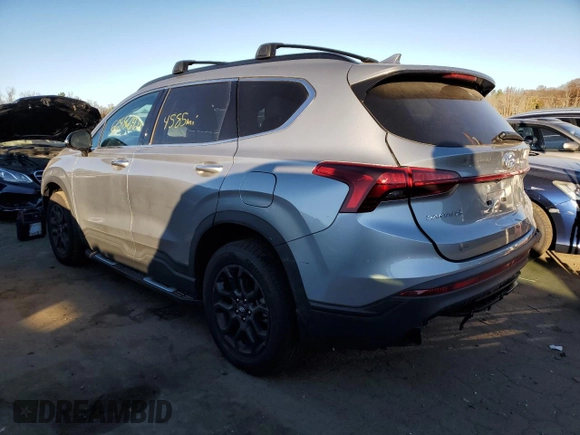 2022 Hyundai Santa Fe XRT with VIN 5NMS6DAJ0NH414005, listed as a Copart auction lot 66886692 with 4,585 mi miles. Bid and sale history available at carsss.com. Image 3.