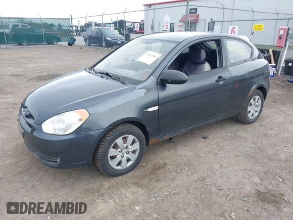2008 Hyundai Accent GS with VIN KMHCM36C18U091400, listed as a IAAI auction lot 41942989 with 179,072 mi miles. Bid and sale history available at carsss.com. Image 2.