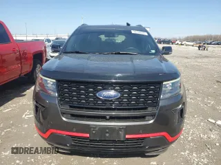 2018 Ford Explorer Sport with VIN 1FM5K8GT0JGB41704, listed as a Copart auction lot 50730935 with 92,621 mi miles and Salvage Title. Bid and sale history available at DreamBid. Image 5.