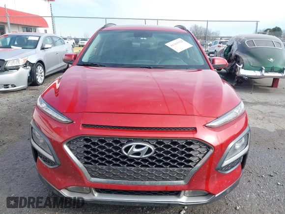 2018 Hyundai Kona Limited with VIN KM8K33A56JU105790, listed as a IAAI auction lot 41363532 with 123,285 mi miles. Bid and sale history available at carsss.com. Image 12.
