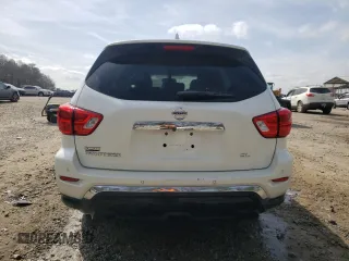 2019 Nissan Pathfinder SV with VIN 5N1DR2MN4KC615592, listed as a Copart auction lot 48574795 with 83,791 mi miles and Salvage Title. Bid and sale history available at carsss.com. Image 6.