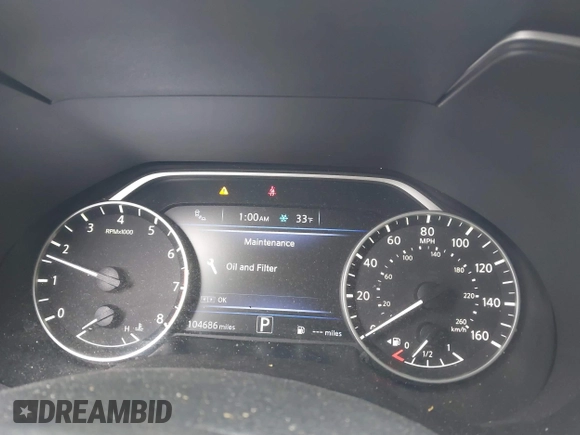 2018 Nissan Maxima SV with VIN 1N4AA6AP7JC372246, listed as a IAAI auction lot 41387139 with 104,686 mi miles and . Bid and sale history available at DreamBid. Image 7.