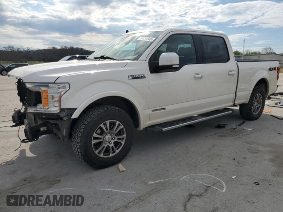 2019 Ford F-150 XL with VIN 1FTFW1E15KFC61298, listed as a Copart auction lot 50337045 with 238,240 mi miles and Salvage title. Bid and sale history available at DreamBid. Image 1.