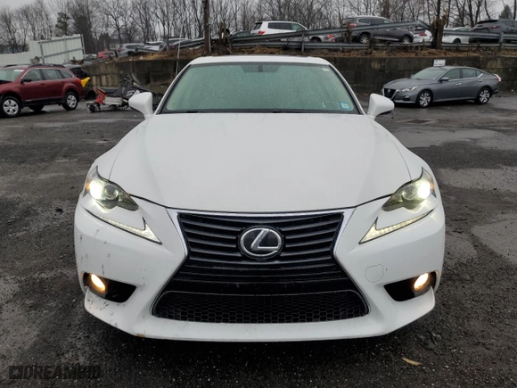 2014 Lexus IS 250 with VIN JTHCF1D25E5011632, listed as a Copart auction lot 49142025 with 127,191 mi miles and Salvage Title. Bid and sale history available at carsss.com. Image 5.