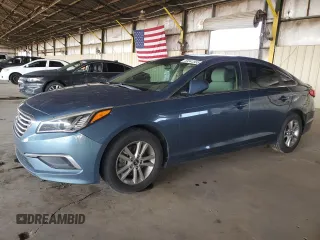2017 Hyundai Sonata SE z VIN 5NPE24AF2HH530592, wystawiony jako Copart lot #59341555 z przebiegiem 134 279 mil mil oraz Czysty tytuł • Clean title. Historia ofert i sprzedaży dostępna na DreamBid. Obrazek 1.