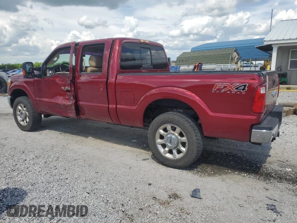 2014 Ford F-250 XL with VIN 1FT7W2B60EEA32273, listed as a Copart auction lot 56717315 with 134,143 mi miles and Salvage title. Bid and sale history available at DreamBid. Image 2.
