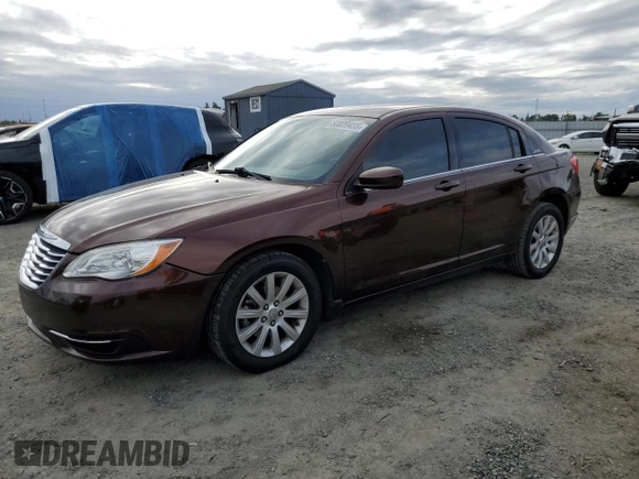 2012 Chrysler 200 Touring with VIN 1C3CCBBB1CN206146, listed as a Copart auction lot 50829435 with 77,982 mi miles and Salvage Title. Bid and sale history available at carsss.com. Image 1.