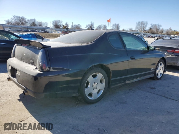 2006 Chevrolet Monte Carlo SS with VIN 2G1WL16C169341357, listed as a Copart auction lot 46792155 with 174,425 mi miles and Salvage Title. Bid and sale history available at carsss.com. Image 3.