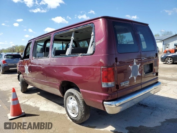 2007 Ford Econoline Passenger XL with VIN 1FBNE31L17DA19262, listed as a Copart auction lot 49344064 with 68,172 mi miles and Salvage Title. Bid and sale history available at carsss.com. Image 2.