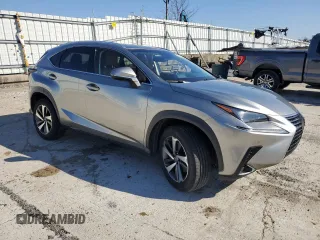 2018 Lexus NX 300 with VIN JTJBARBZ8J2164783, listed as a Copart auction lot 50224135 with 53,729 mi miles and Salvage title. Bid and sale history available at DreamBid. Image 4.