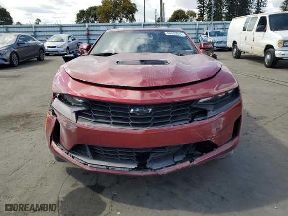 2021 Chevrolet Camaro LT1 with VIN 1G1FE1R76M0137153, listed as a Copart auction lot 44605845 with 11,149 mi miles and Non Repairable. Bid and sale history available at carsss.com. Image 5.