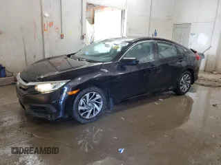 2016 Honda Civic EX with VIN 19XFC2F70GE023085, listed as a Copart auction lot 54716635 with 208,461 mi miles and Salvage Title. Bid and sale history available at DreamBid. Image 1.