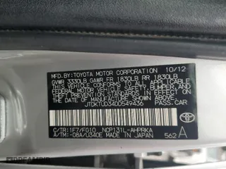 2013 Toyota Yaris L with VIN JTDKTUD34DD549436, listed as a Copart auction lot 43664265 with 193,446 mi miles and Salvage Title. Bid and sale history available at carsss.com. Image 13.