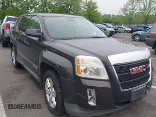 2014 GMC Terrain SLE with VIN 2GKALMEK5E6194461, listed as a IAAI auction lot 42196136 with 128,686 mi miles. Bid and sale history available at carsss.com. Image 1.