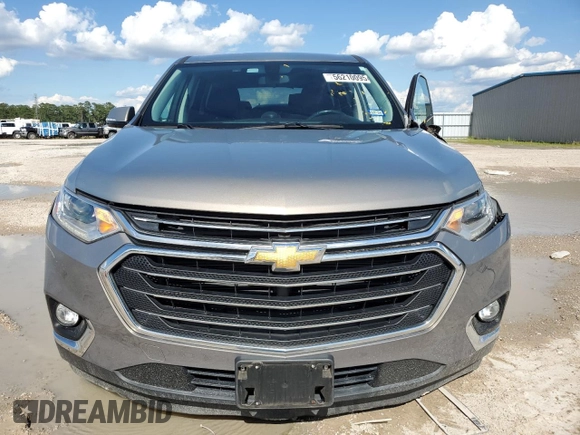2019 Chevrolet Traverse LT Cloth z VIN 1GNERGKW4KJ183767, wystawiony jako Copart lot #56210095 z przebiegiem 57 225 mil mil oraz Szkoda całkowita • Salvage title. Historia ofert i sprzedaży dostępna na DreamBid. Obrazek 5.