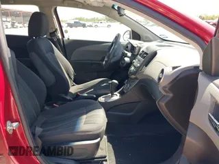 2013 Chevrolet Sonic LT with VIN 1G1JC6SG1D4198054, listed as a IAAI auction lot 41982708 with 157,789 mi miles. Bid and sale history available at carsss.com. Image 5.