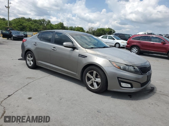 2015 Kia Optima LX with VIN 5XXGM4A71FG382276, listed as a Copart auction lot 65351315 with 209,667 mi miles and Salvage title. Bid and sale history available at DreamBid. Image 4.