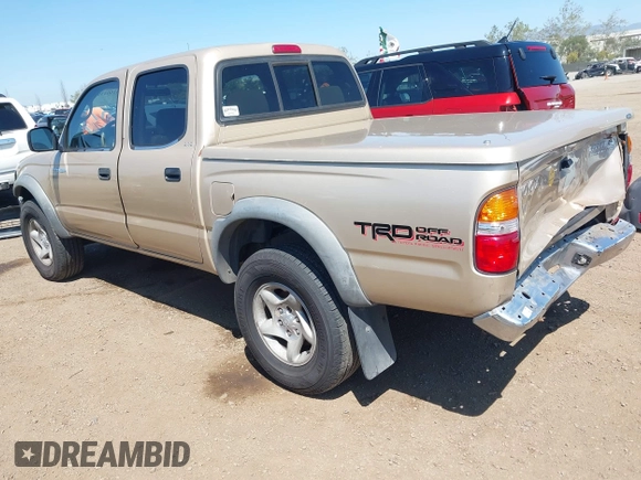 2002 Toyota Tacoma PreRunner with VIN 5TEGN92N62Z100569, listed as a IAAI auction lot 42003391 with 222,558 mi miles and . Bid and sale history available at DreamBid. Image 3.