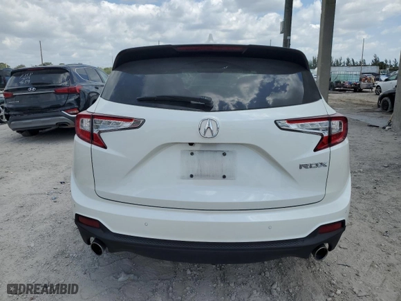 2019 Acura RDX w/Technology Pkg with VIN 5J8TC1H5XKL010600, listed as a Copart auction lot 53722555 with 89,146 mi miles and Salvage Title. Bid and sale history available at carsss.com. Image 6.