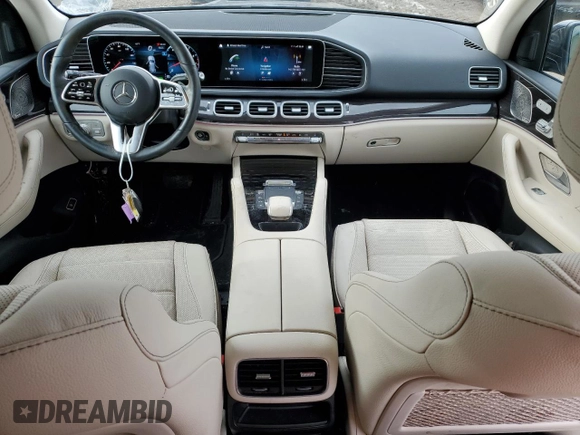 2023 Mercedes-Benz GLE 450 with VIN 4JGFB5KB8PA951630, listed as a Copart auction lot 44431765 with 36,810 mi miles and Salvage title. Bid and sale history available at DreamBid. Image 8.