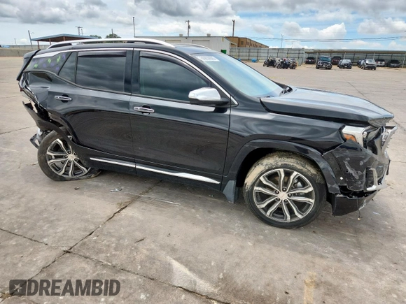 2020 GMC Terrain Denali z VIN 3GKALXEX8LL154350, wystawiony jako Copart lot #60859605 z przebiegiem 72 776 mil mil oraz Szkoda całkowita • Salvage title. Historia ofert i sprzedaży dostępna na DreamBid. Obrazek 4.