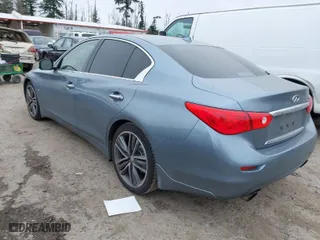 2017 Infiniti Q50 3.0t Premium with VIN JN1EV7AP1HM743432, listed as a IAAI auction lot 41777874 with 94,354 mi miles. Bid and sale history available at carsss.com. Image 3.