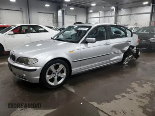 2004 BMW 3 Series 330xi with VIN WBAEW53404PN34206, listed as a Copart auction lot 89312765 with 136,885 mi miles and Salvage Title. Bid and sale history available at carsss.com. Image 1.