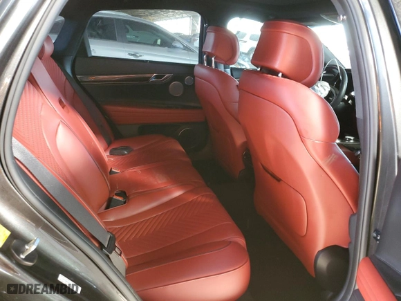 2023 Genesis G80 3.5T Sport with VIN KMTGB4SD3PU166629, listed as a Copart auction lot 44778415 with 23,391 mi miles and Salvage Title. Bid and sale history available at carsss.com. Image 10.