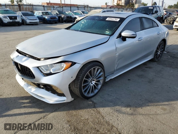 2019 Mercedes-Benz CLS with VIN WDD2J5JB3KA027280, listed as a Copart auction lot 80944794 with 32,159 mi miles and Salvage Title. Bid and sale history available at carsss.com. Image 1.