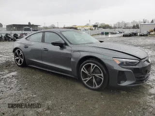 2022 Audi e-tron GT Prestige z VIN WAUEJBFW6N7000932, wystawiony jako Copart lot #47444025 z przebiegiem 35 614 mil mil oraz Szkoda całkowita • Salvage title. Historia ofert i sprzedaży dostępna na DreamBid. Obrazek 4.