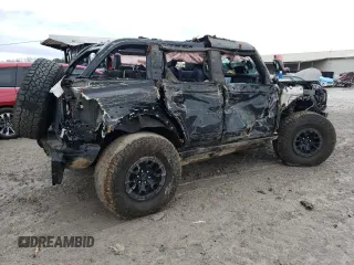 2023 Ford Bronco Raptor with VIN 1FMEE5JR0PLA89493, listed as a Copart auction lot 80310644 with 42,259 mi miles and Salvage Title. Bid and sale history available at carsss.com. Image 3.