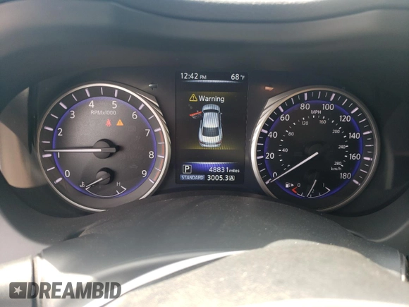 2016 Infiniti Q50 Red Sport 400 с VIN JN1FV7AP6GM420917, выставлен на аукционе Copart как лот 49864325 с пробегом 48 831 миль миль и Списание • Salvage title. История ставок и продаж доступна на DreamBid. Изображение 9.