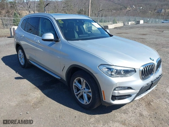 2018 BMW X3 xDrive30i with VIN 5UXTR9C59JLD68466, listed as a IAAI auction lot 41860546 with 49,192 mi miles. Bid and sale history available at carsss.com. Image 1.