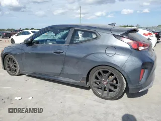 2019 Hyundai Veloster Turbo z VIN KMHTH6AB4KU007744, wystawiony jako Copart lot #88815645 z przebiegiem 88 738 mil mil oraz Nie do naprawy • Non repairable. Historia ofert i sprzedaży dostępna na DreamBid. Obrazek 2.