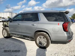 2024 GMC Yukon SLT with VIN 1GKS1BKD8RR342651, listed as a Copart auction lot 44517435 with 18,507 mi miles and Salvage Title. Bid and sale history available at carsss.com. Image 2.